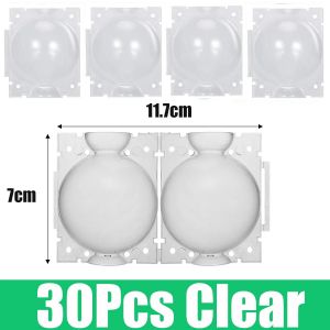 Boule D'enracinement De Plantes, Boîte De Propagation De Racines, Boule D'élevage De Racines De Plantes Réutilisable, Coups De Jardin, Greffage, Pot De Propagation À Haute Pression.30pcs Clear - Neuf