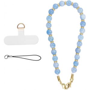 KAL-Bracelet Telephone Chaîne De Téléphone Portable, Bijoux De Telephone Lanière De Téléphone Perlée Chaine Telephone Portable, Chaîne De Téléphone Portable Perles - Neuf