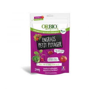 Engrais Potager Orbio 500 G - Granul&eacute; Npk 4-3-7 Lib&eacute;ration Lente - Neuf