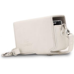 CHECARZHN--NO1- Cyber-Shot Dsc-Rx100 Vii, Dsc-Rx100 Vi, Dsc-Rx100 V, Dsc-Rx100 Iv, Dsc-Rx100 Iii, Dsc-Rx100 Ii Étui De Protection En Cuir Avec Bandoulière - Neuf