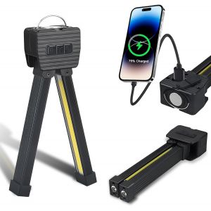 Seruno X Posing Lampy Gym, Lampe De Poche Led Magnétique Portable Avec Crochet, Lampe De Travail Pliable À 180 Degrés, Lampe De Camping Rechargeable Par Usb, Lampe De Poche Extérieure, Lampe De - Neuf