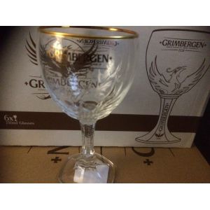 Grimbergen Lots De 6 Verres &Agrave; Bi&eacute;re 2018 0.25cl - Neuf
