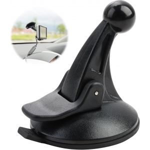 VornixorSarlshop-Support de voiture pour Garmin - Ventouse de rechange - Avec connecteur &agrave; boule - Compatible Drivesmart Nuvi Zumo Driveassist Camper Van - Noir - Neuf