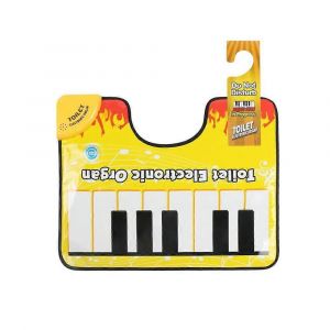 Tapis de sonorité de piano artistique pour salle de bain,2024 Nouveau tapis de sol engageant avec son de piano,tapis de sonorité de piano étanche à l'eau,orgue électronique de toilette - Neuf