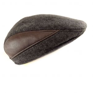 Promotion ! Casquette 'dickens' Gris Marron - Neuf