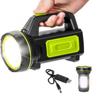 Lampe de poche LED ultra puissante rechargeable par USB 135 000 lumens 600 - Neuf