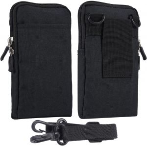 KAL-Sac De Ceinture Clip Pour Téléphone Portable, Petit Sac À Bandoulière Homme, Femme Homme Universel Sacoche De Ceinture Travail Pochette Telephone Sac À Épaule Sac À Main Housse De Transport - Neuf