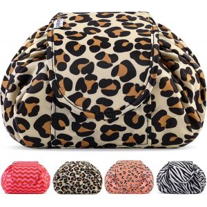 Maquillage Voyage &agrave; Cordonde Toilette Femme & Fille Pliable &eacute;tanche avec Poche zipp&eacute;eOrganisation One&iquest;Step pour cosm&eacute;tiques 57 cm (Purple) - Neuf