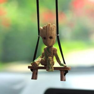Eryi-Groot Pendentif De Rétroviseur De Voiture, Arbre Oscillant, Accessoires De Miroir De Voiture, Bureau, Maison, Micro Paysage, Cadeau D'anniversaire Romantique (Style 2) - Neuf