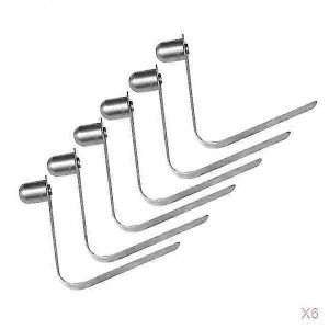 8mm Kayak Paddle Tente Poteau Ressort Bouton-Pression Clips 36 Pièces - Neuf