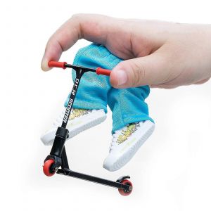 2023 tout nouveau alliage Finger Scooter Finger Scooter Finger Scooter Finger Scooter Finger Scooter + pantalon de doigt + chaussures de doigt Finger Tip Sports Party Favors Scooter Hot - Neuf