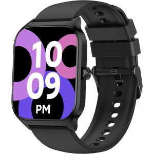 JGD-Montre Connect&eacute;e Enfant Femme Homme, 100+ Sports & 24/7 Sant&eacute; Smartwatch, Appeal Bluetooth, Pression Art&eacute;rielle, Fr&eacute;quence Cardiaque, Stress, avec/sans application, R&eacute;veil, Calculatrice Android i - Neuf