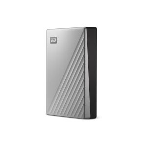 WD My Passport Ultra for Mac WDBGKC0060BSL - Disque dur - chiffr&eacute; - 6 To - externe (portable) - USB 3.2 Gen 1 (USB-C connecteur) - AES 256 bits - argent - Neuf