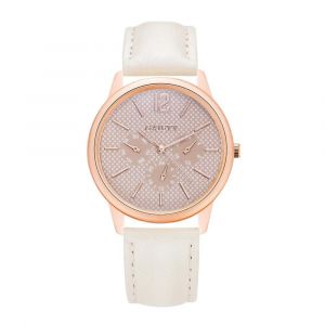 Gaiety Femmes Filles Mode Cuir Bande Cadran Montre Analogique Quartz Montre-Bracelet (Blanc) - Neuf