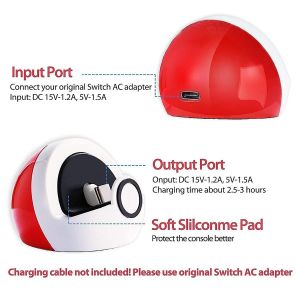 Station D¿Accueil Du Chargeur Pour /Switch Lite/, Remplacement Du Port De Type C Switch Chargin(A) - Neuf