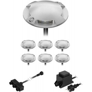 Lampadaire Led Bunda, 4 Lampes, Pour L'extérieur, Passable, Blanc Froid, Jeu De 7 Pièces[Amp748187] - Neuf