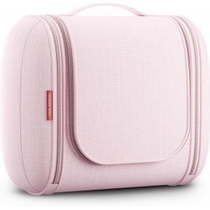 TIANYI-Trousse de Toilette Luxery XXL [Design 2025] Trousse de Toilette Voyage Homme Grande Trousse de Toilette Femme Maquillage [8 litres de Rangement], Sac de Toilette Mixte, Crochet à Suspendre - Neuf