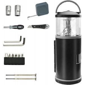 Kit D'outils De Camping - Kit De Lampe De Poche - Outil De R&eacute;paration | Kit Multi-Outils Lampe Torche Led Avec Kit D'outils, Kit D'outils De P&ecirc;che, Lampe De Poche De Camping Avec Dest - Neuf