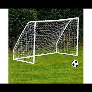 Filet De Football Pour Entra&icirc;nement Junior - Grandeur R&eacute;elle 1,8 M X 1,2 M - Polypropyl&egrave;ne Durable Pour L'entra&icirc;nement Et La Comp&eacute;tition - Neuf