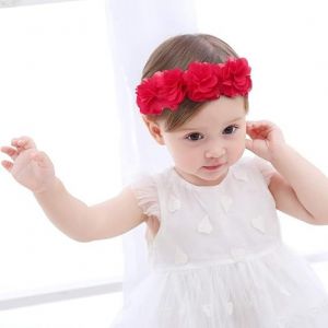 Fleur De La Couronne Bandeaux Bébé Nouveau-Né Floral Anniversaire Bandeaux Pour Les 0-3 Ans - Neuf