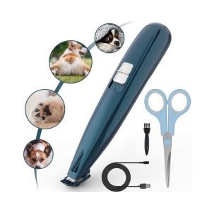 Tondeuse À Led Pour Chiens Et Chats - Rechargeable Par Usb, Fonctionnement Silencieux, Deux Vitesses, Outil De Toilettage Sûr Avec Lumière - Neuf