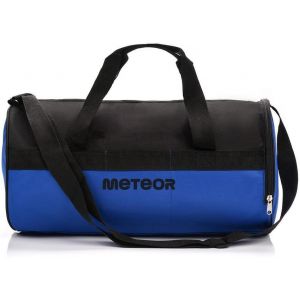 RFCBC-Sac de Sport 25L Femme Homme Enfant Fille Bag Sac Voyage Bagage Duffel Fitness Gym Vacances bandoulière Fitness Travail avec Compartiment à Chaussures Séparé (25 L, Bleu/Noir) - Neuf
