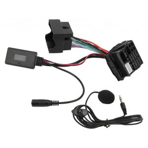 Faisceau de câbles complet RD4 pour autoradio 40 broches,microphone Bluetooth,adaptateur AUX IN,remplacement pour Citroën C2,C3,C4,C6 - Neuf