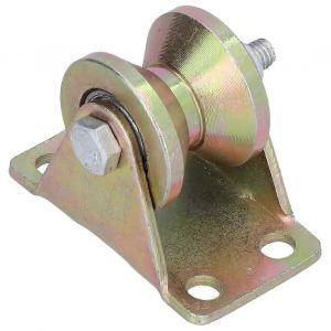 Rail de câble métallique robuste à rainure en V de 32 mm avec support de 2,5 mm pour porte mobile - Neuf