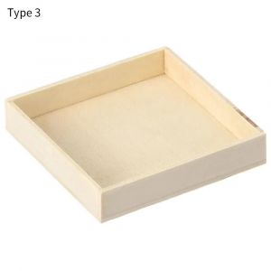 Boîte De Rangement En Bois À Plusieurs Grilles, Support De Bonsaï, Support De Pot De Fleurs, Outil Cosmétique De Bureau, Support De Plante Synchronisé Meld.Type 3 - Neuf