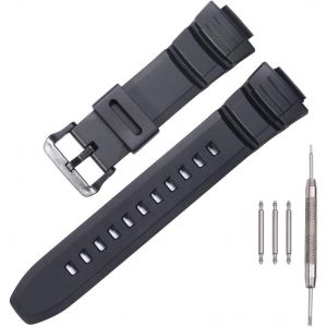 Kal-Bracelet De Rechange En Résine Pour Homme Caiso Mcw100h-4av Mcw100h Mcw-110h Hdd-S100 W-S220 - Neuf
