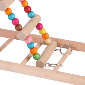 Hjlian Hamac Colore Pour Perroquet, Perruche, Animal De Compagnie, Balancoire, Echelle Suspendue, Pont Suspendu - Neuf
