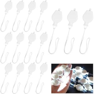 Kal-Led Ballons Lampes, 15pcs Mini Lampe De Lanterne, Led Pour Lanterne Papier Alimenté Par Pile, Ampoules Led Décoration De Fête, Convient Pour Halloween, Noël, Mariage, Fête(Lumière Blanche) - Neuf