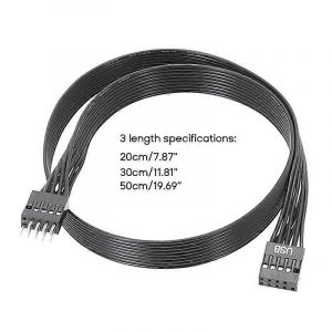 Carte mère d'ordinateur Avant USB 9 broches 20 Câble d'extension 9 broches mâle à femelle - Neuf