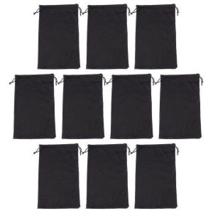 Lot De 10 Housses De Protection En Flanelle Pour Lunettes De Ski - R&eacute;sistantes Aux Rayures Pour Lunettes, Masques Et Verres - L&eacute;g&egrave;res Et Faciles &Agrave; Transporter - Neuf