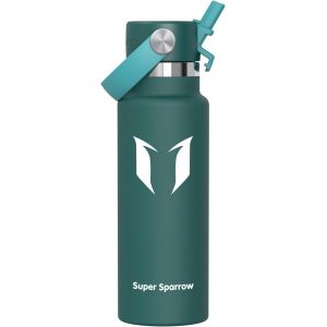 Tzf-Gourde Isotherme - Bouteille Isotherme - 350ml, 500ml, 750ml, 1l- Gourde Sport Étanche Avec Couvercle À Paille - Gourde Enfant Sans Bpa, Pour Bureau, Maison - Neuf