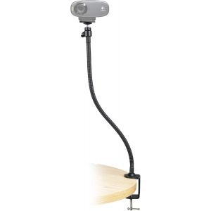 Support Pour Webcam Compatible Avec Logitech C270 C310 C920 C922 C930 C925 C615 Streamcam Brio, Support Par Ventouse Magnétique Pour Tous Types De Webcams - Longueur 64Cm - Neuf