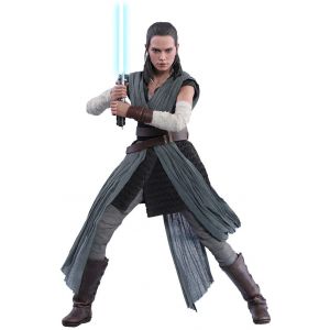 Figurine Hot Toys Mms446 - Star Wars : The Last Jedi - Rey Jedi Training - Neuf