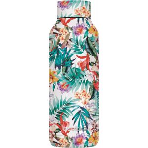 Solid - Orchid Garden 510 Ml |Bouteille D'eau En Acier Inoxydable Avec Isolation Par Double Paroi |Gourde Sans Bpa - Maintient Le Liquide Froid Jusqu'à 24h, Chaud Jusqu'à 12h - Neuf