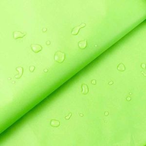 Meetee 190t Polyester Résistant À La Douche Tissu Enduit Parapluie Imperméable Mince Tissu Imperméable Bricolage Accessoires - Type Fruitgreen-500cm-150cm - Neuf