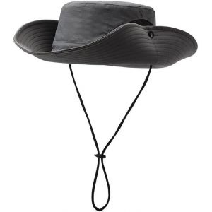 Meimie-Chapeau Soleil Homme, Anti Uv Outdoor Étanche Chapeau De Voyage Safari Casquette Mesh Respirant Sangle Menton Réglable, Pour Camping Pêche Randonnée - Neuf