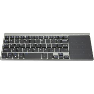 Mini Clavier Et Souris Sans Fil 2 En 1, Clavier Portable Ultra Fin 2,4 Ghz Avec Pav&eacute; Tactile Sensible, &Eacute;conomie D'&Eacute;nergie Intelligente, Compatible Avec Ios Android - Neuf