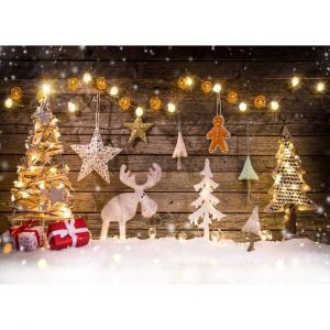 150*200cm Fond de Photographie de no&euml;l Arbre de no&euml;l d&eacute;coration Friands b&eacute;b&eacute; no&euml;l Photo Friands Famille f&ecirc;te de Fond de Studio Photo Fond - Neuf