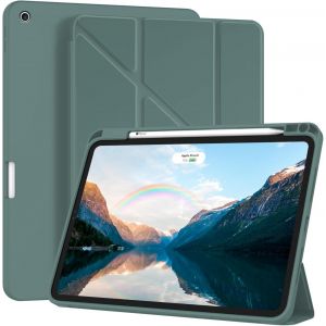 ELVORIX-Compatible avec Coque iPad Air 3&egrave;me G&eacute;n&eacute;ration 2019 / iPad Pro 2017 10.5 Pouces Silicone, Ultra Fine &Eacute;tui de Protection avec Support Fonction Antichoc Housse avec Veille/R&eacute;veil Automatique (V - Neuf