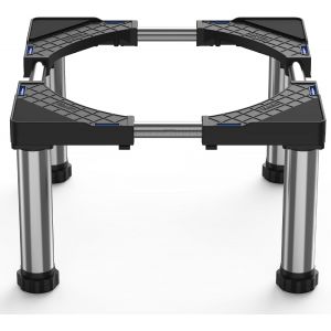 Base De Réfrigérateur Support Électroménager Réglable Hauteur 28-31 Cm, Base De Lave-Vaisselle 45-67 Cm Avec 4 Pieds Robustes, Charge 300 Kg Pour Sécheuse Armoire De Réfrigérateur[App8809820] - Neuf