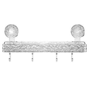 Support de rangement l&eacute;ger et luxueux sans perforation,organiseur de douche &agrave; ventouse - Neuf