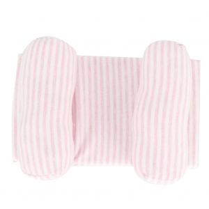 Coussin Rectangulaire Reglable En Coton Colore Pour Nouveau-Ne, Coussin Anti-Retournement Lateral Pour Bebe (Rose) - Neuf