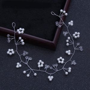 Kal-De Mariage Cheveux Vigne Cristal Perle Bijoux Accessoires De Cheveux Pour Femmes Filles Style15 - Neuf