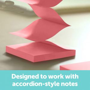 Distributeur En Forme De Chat Avec 1 Bloc De Notes Post-It Z, Couleur Rose - Utilisation Facile À Une Main - Neuf