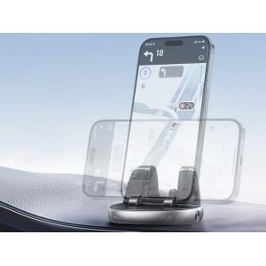 Support de t&eacute;l&eacute;phone de voiture rotatif &agrave; 360 degr&eacute;s, fixation sur tableau de bord pour t&eacute;l&eacute;phones portables - Neuf