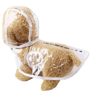 Hjlian Impermeable Transparent Pour Chien (Blanc, Taille Xxl) - Neuf